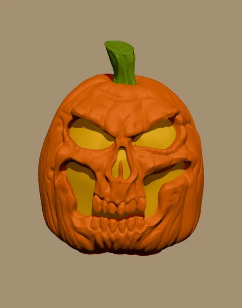 Mô hình quả bí ngô JackOlantern - Image 3