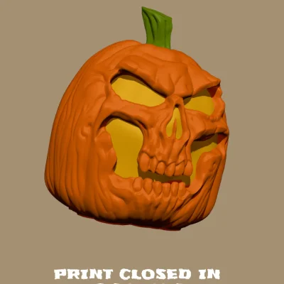 Mô hình quả bí ngô JackOlantern 5