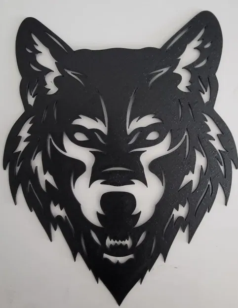 Tranh 2D "Đầu Sói" - Image 1