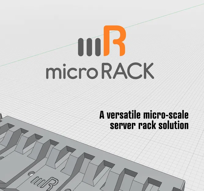 microRACK - Tủ rack máy chủ kích thước siêu nhỏ cho Homelab của bạn - Image 1