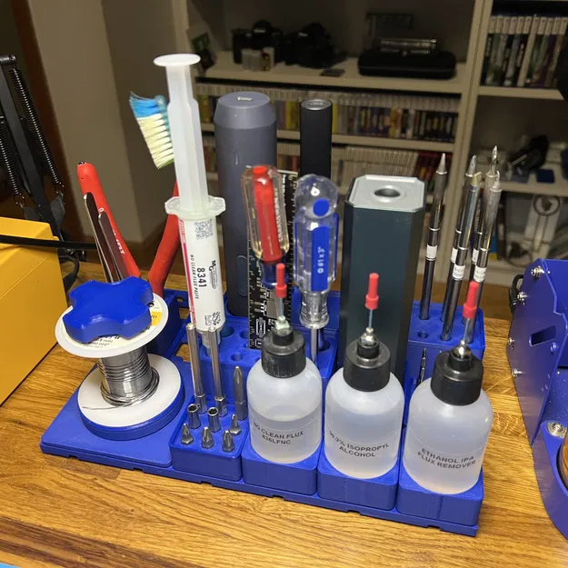 Bộ lưu trữ và bộ dụng cụ trạm hàn Gridfinity - Image 1