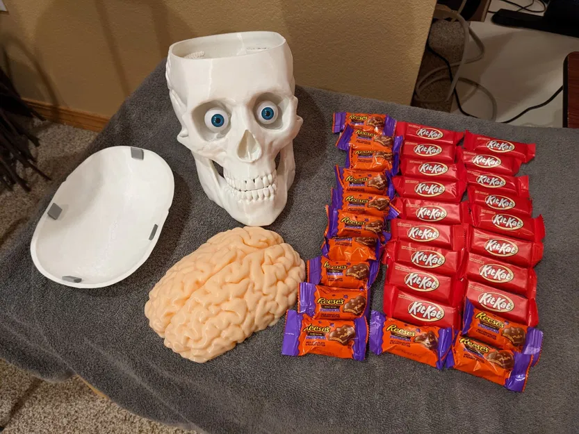 Thùng Đựng Kẹo Sọ Não (Có Thêm Phiên Bản Đèn) - Image 2