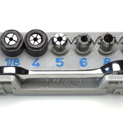 Chân giữ collet cho trục Kress, AMB, Isel, Mafell, Stepcraft - 401E (OZ8), DIN 6388A