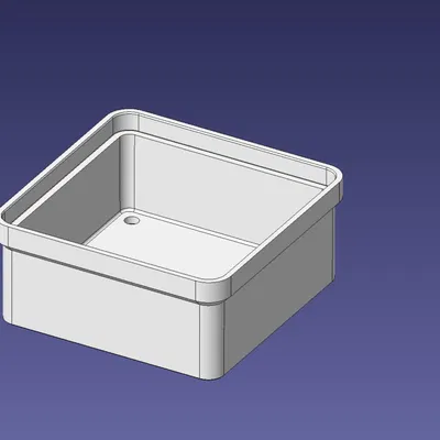Hộp Nhét Xếp Chồng 1x1 Đơn vị, Cao 1/3
