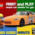 Mô hình LEGO Honda S2000 Naruto - Thumbnail 1