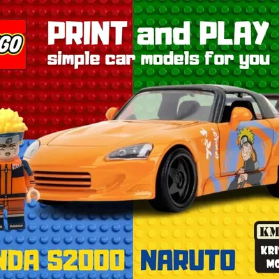 Mô hình LEGO Honda S2000 Naruto