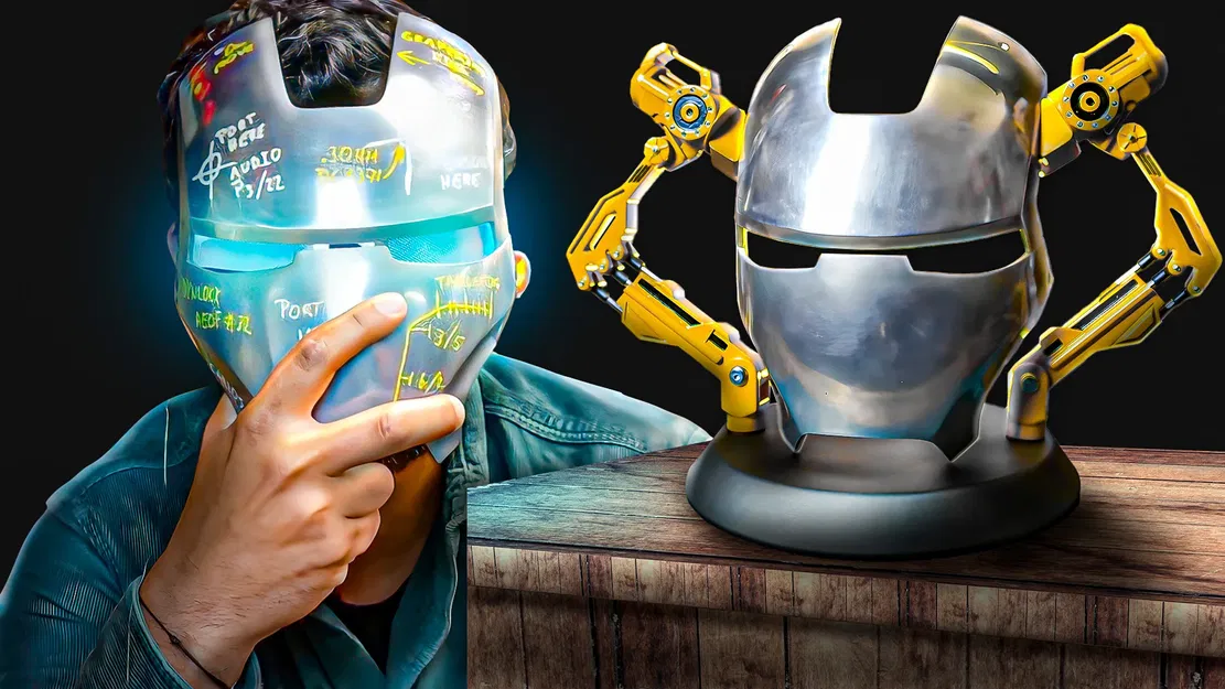 Giá Đỡ Mặt Nạ Ironman - Image 2