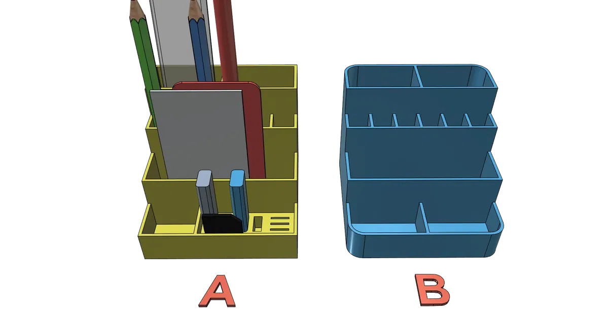 Chân Cắm Bút, Hộp Đựng Bàn Làm Việc, Văn Phòng Dễ In - Image 1