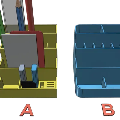 Chân Cắm Bút, Hộp Đựng Bàn Làm Việc, Văn Phòng Dễ In