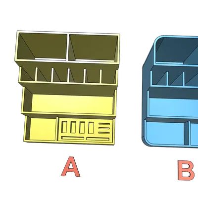 Chân Cắm Bút, Hộp Đựng Bàn Làm Việc, Văn Phòng Dễ In