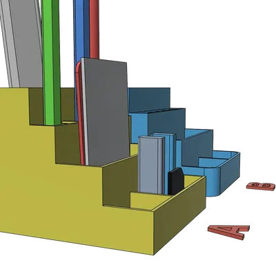 Chân Cắm Bút, Hộp Đựng Bàn Làm Việc, Văn Phòng Dễ In