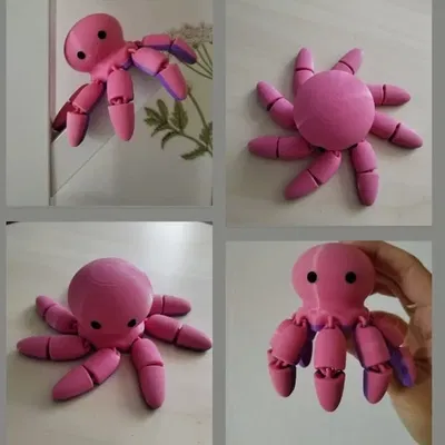 Bạch Tuộc Co Giãn Dễ Thương