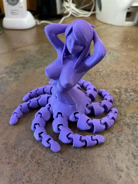 Tits and Tentacles v2 - In 3D Không Cần Support - Image 1