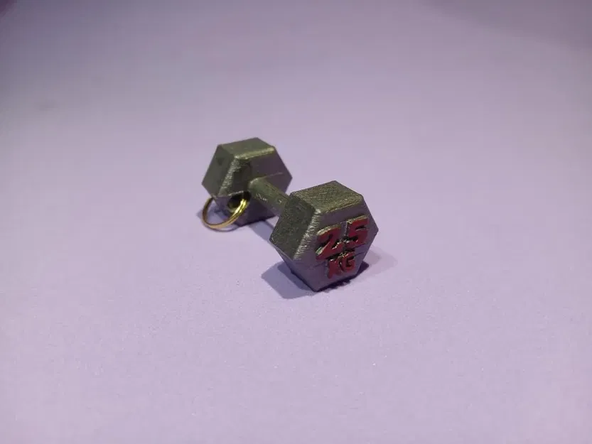 Móc Chìa Khóa Tạ Gym - Image 1