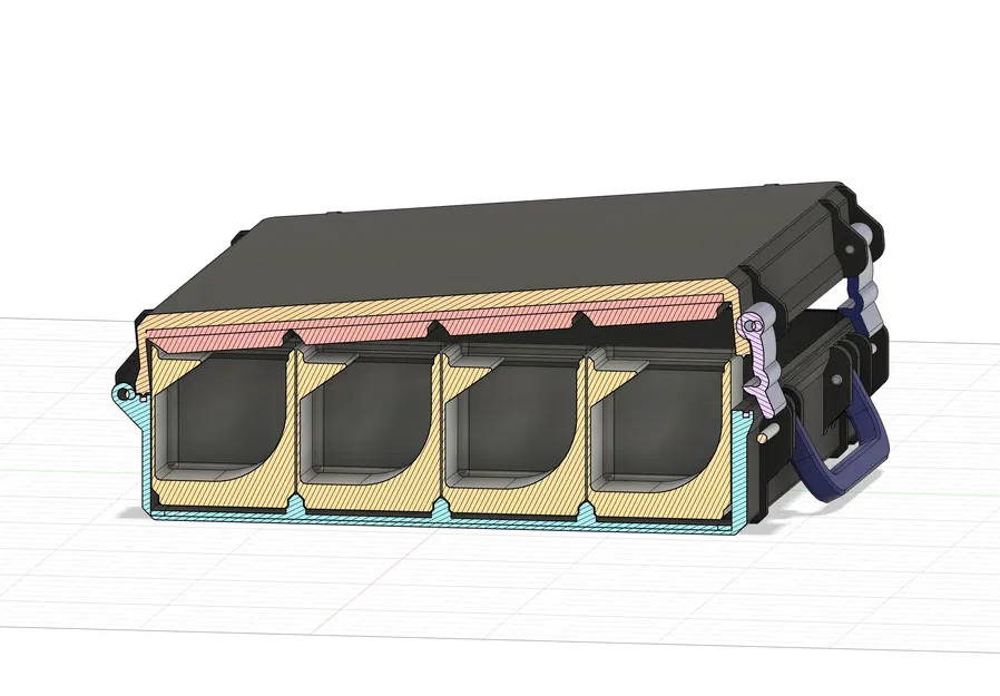 Hộp Gridfinity 5x4 siêu bền - Image 6