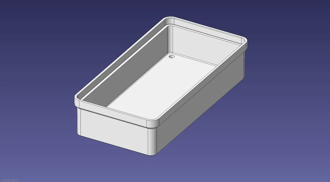 Hộp Đựng Có Thể Xếp Chồng 1x2 Đơn Vị, Cao 1/3 - Image 1