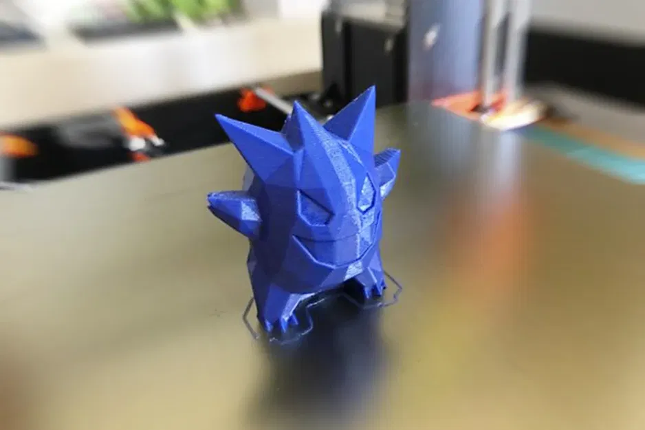Gengar LowPoly với nụ cười tươi tắn từ Pokémon - Image 2