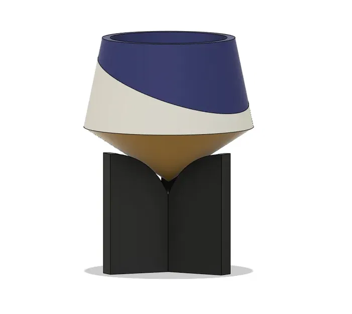 Chậu Cây Nhọn "Nhúng Đôi" (Có Đế Tùy Chọn) - Image 5