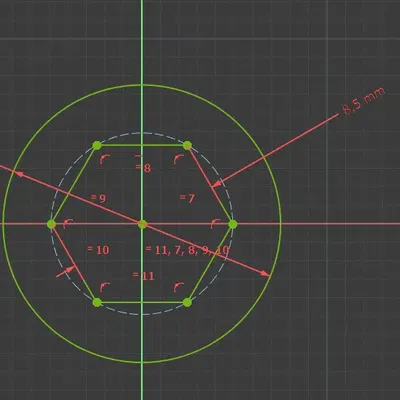 Pat Gá Gắn GoPro Bằng FreeCAD
