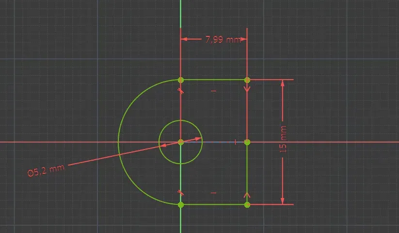 Pat Gá Gắn GoPro Bằng FreeCAD - Image 4