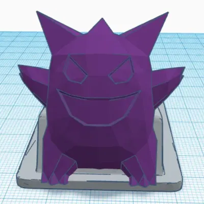 Gengar làm chặn cửa độc đáo cho không gian sống