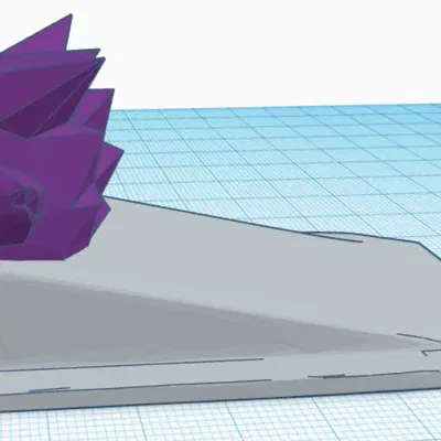 Gengar làm chặn cửa độc đáo cho không gian sống