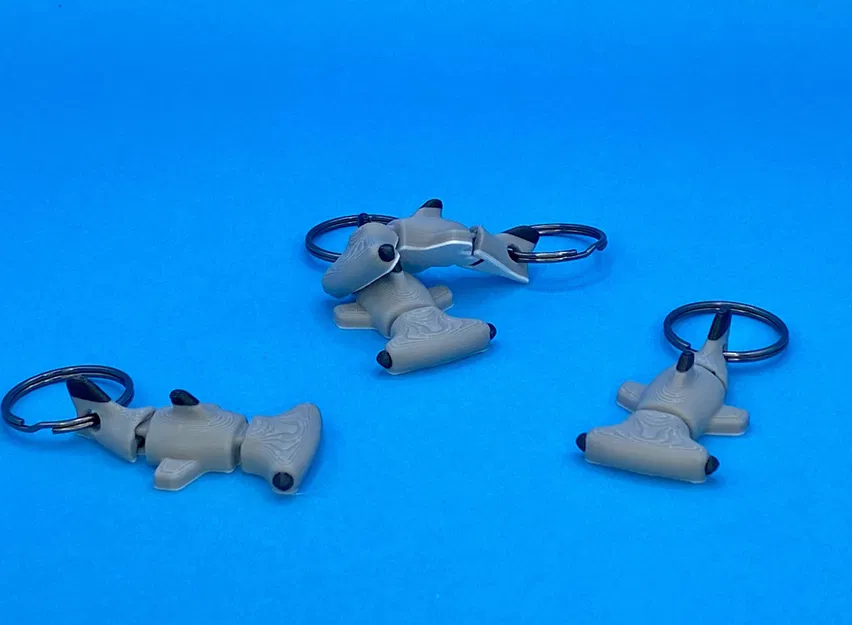 Móc Khóa Cá Mập Búa - Image 3