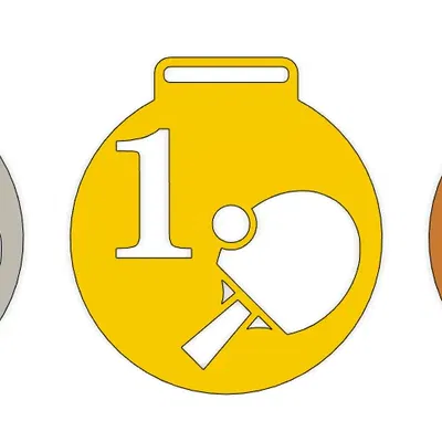 Bộ Huy Chương Bóng Bàn / Ping Pong