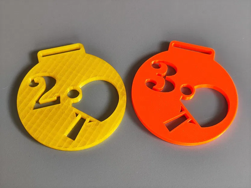 Bộ Huy Chương Bóng Bàn / Ping Pong - Image 2