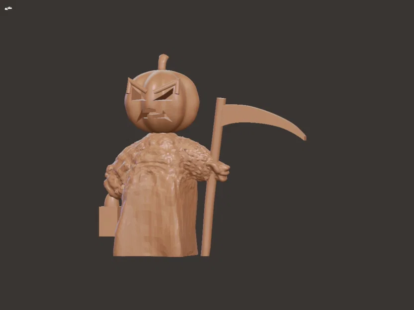Tượng gnome Halloween hoang dã in 3D - Image 1