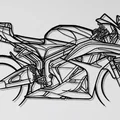Tranh Treo Tường Honda CBR 600RR 2009 - Thumbnail 1