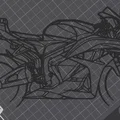 Tranh Treo Tường Honda CBR 600RR 2009 - Thumbnail 2