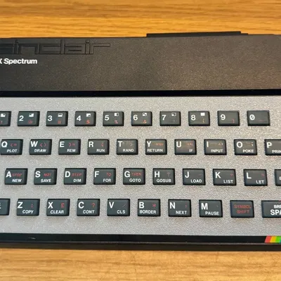 Tấm phủ bàn phím ZX Spectrum cho mẫu phím cao su 48k
