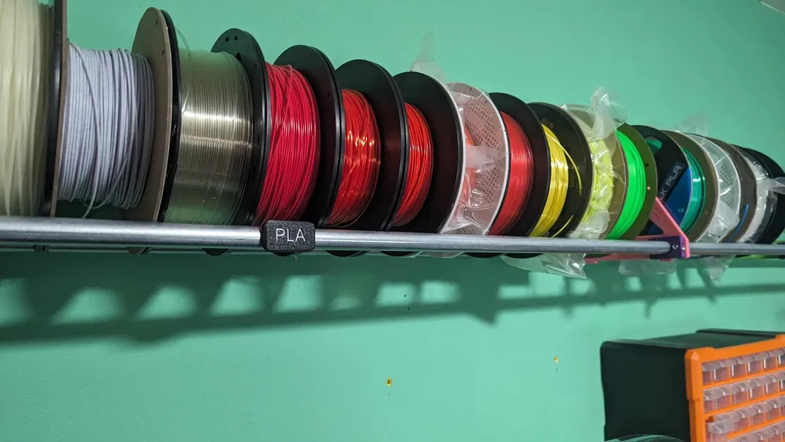 Bảng tên từ tính cho reprack kim loại - Image 1