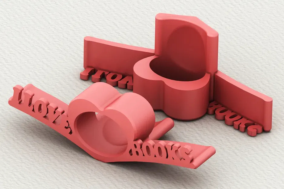 Kệ giữ sách "I LOVE BOOKS" - Phiên bản Valentine - Image 7