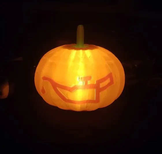 Đèn bí ngô chủ đề ô tô cho mùa Halloween - Image 2