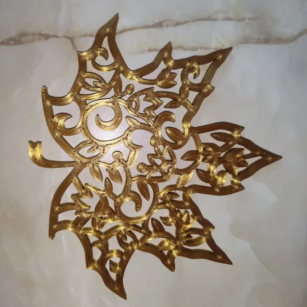 Lá phong PLA trang trí cho mùa thu - Image 1