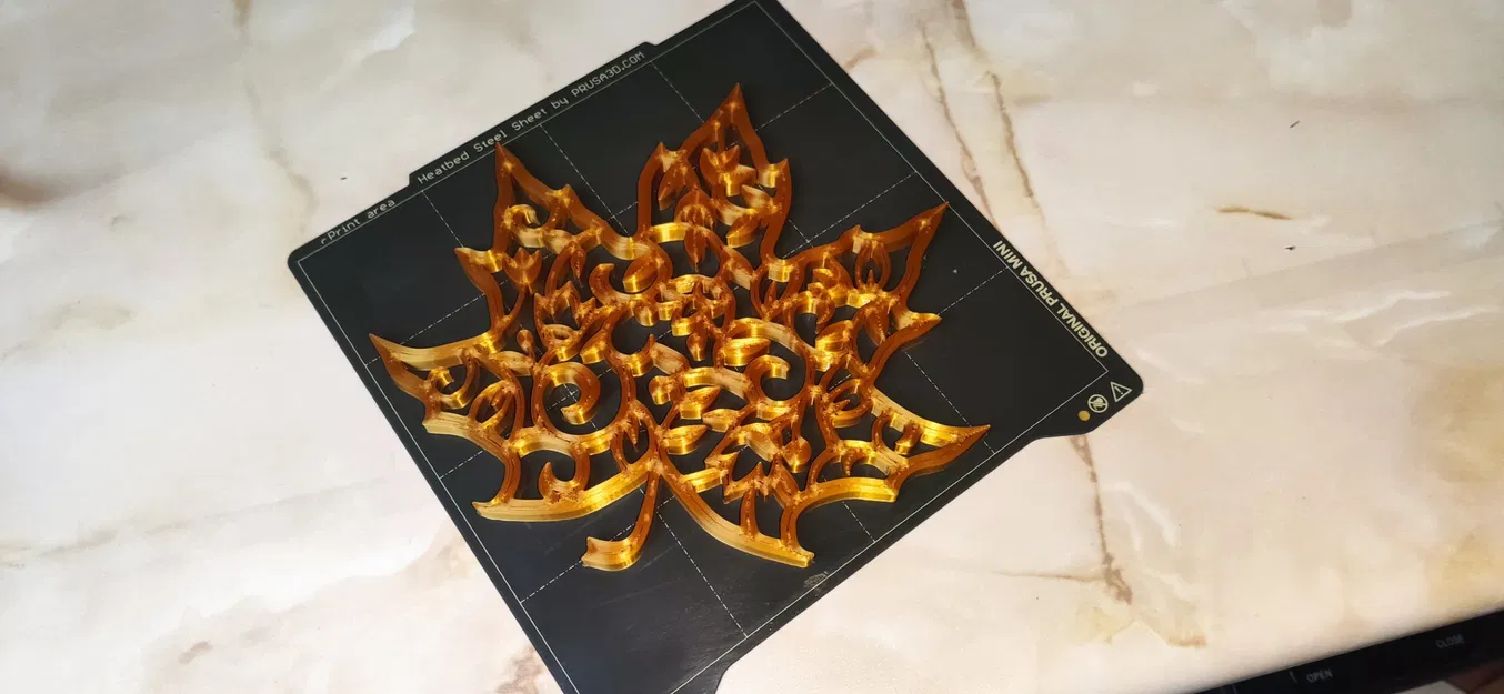 Lá phong PLA trang trí cho mùa thu - Image 3