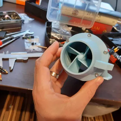 50 mm động cơ phản lực nước