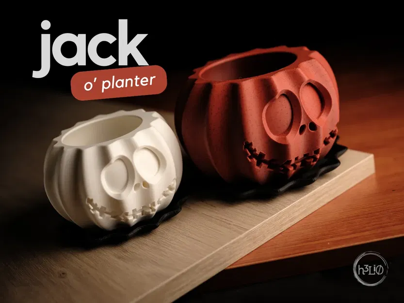 Chậu cây Jack o'planter Halloween độc đáo - Image 1