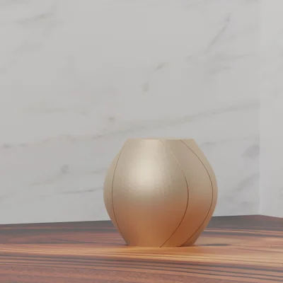 Bình tròn độc đáo dành cho in 3D bằng chế độ Vase