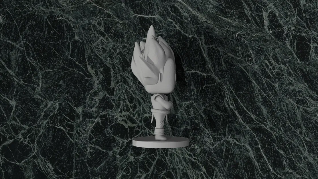 Vegeta Funko Dragon Ball Z #37 - Mẫu In 3D Miễn Phí - Image 2