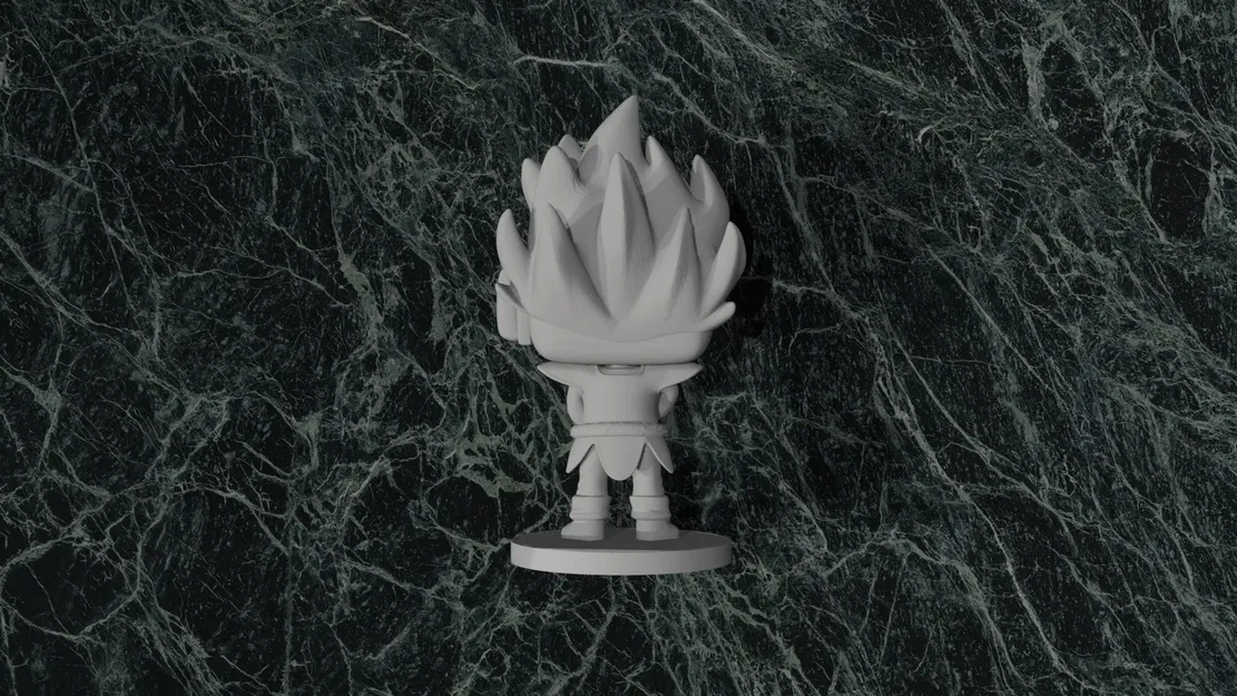 Vegeta Funko Dragon Ball Z #37 - Mẫu In 3D Miễn Phí - Image 3