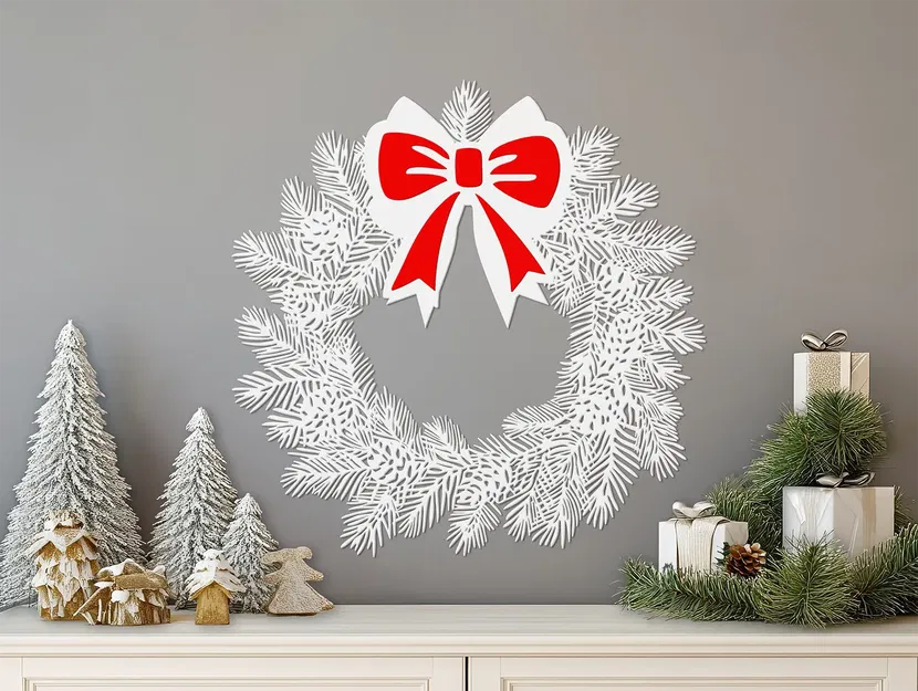 Mô hình Trang trí Giáng Sinh - Vòng Nguyệt Quế - Image 1