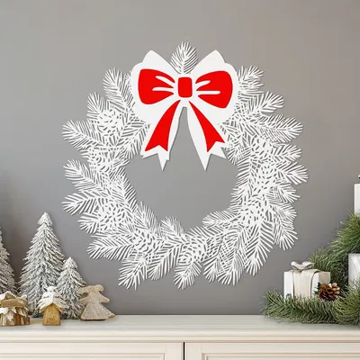 Mô hình Trang trí Giáng Sinh - Vòng Nguyệt Quế