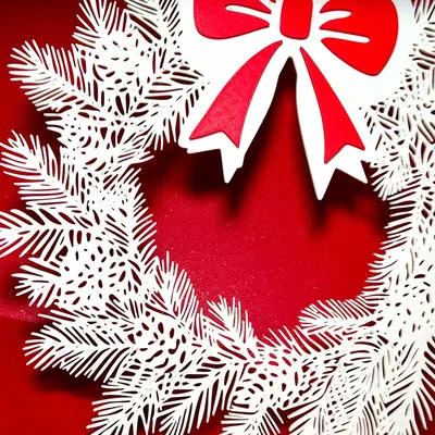 Mô hình Trang trí Giáng Sinh - Vòng Nguyệt Quế