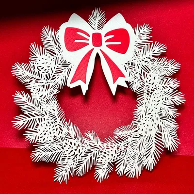 Mô hình Trang trí Giáng Sinh - Vòng Nguyệt Quế