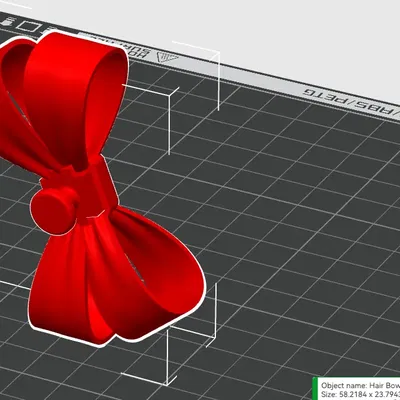 Móc Treo Giày Crocs Hình Nơ Tóc