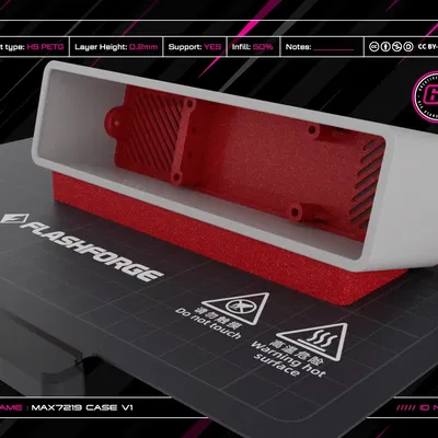 Hộp Đèn LED Matrix MAX7219