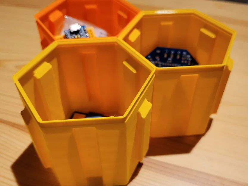 Hộp lục giác (xếp chồng, khớp nối, chế độ vase) - Image 5